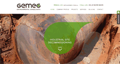 Desktop Screenshot of gemec.com.au