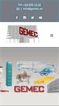 Mobile Screenshot of gemec.es